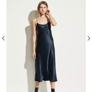 Vince Navy Midi Dress